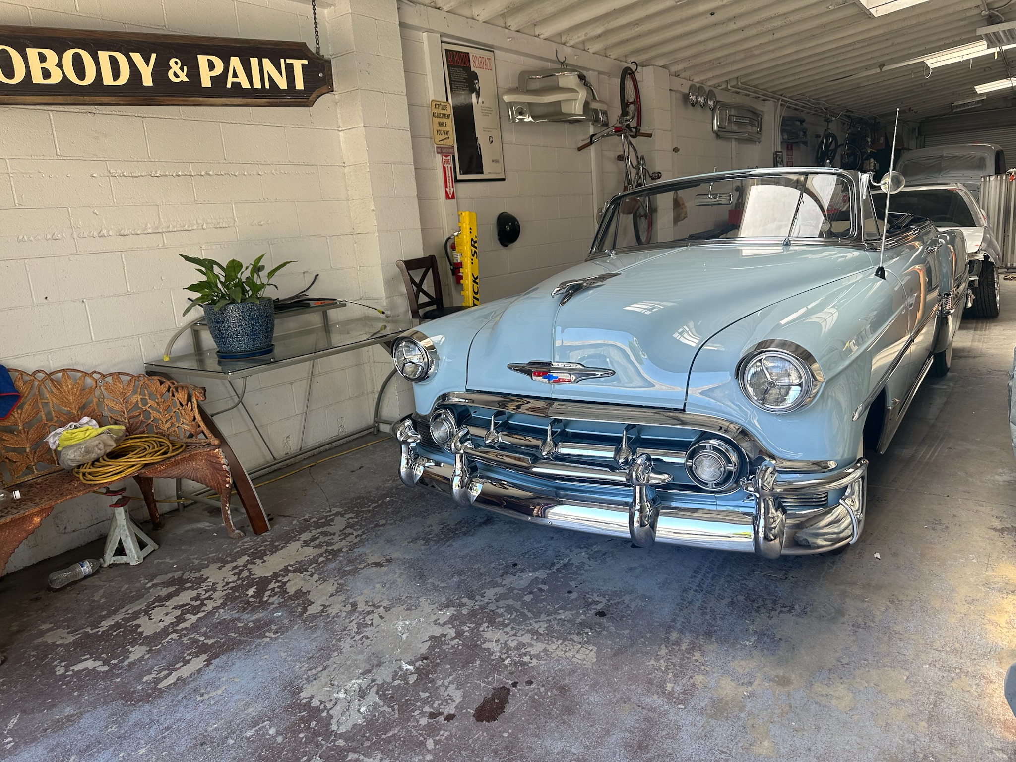Blue Car Restoration